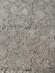 Linen fabric, Fabric by yard, Hand printed fabric, Block Print Fabric, Indian Fabric